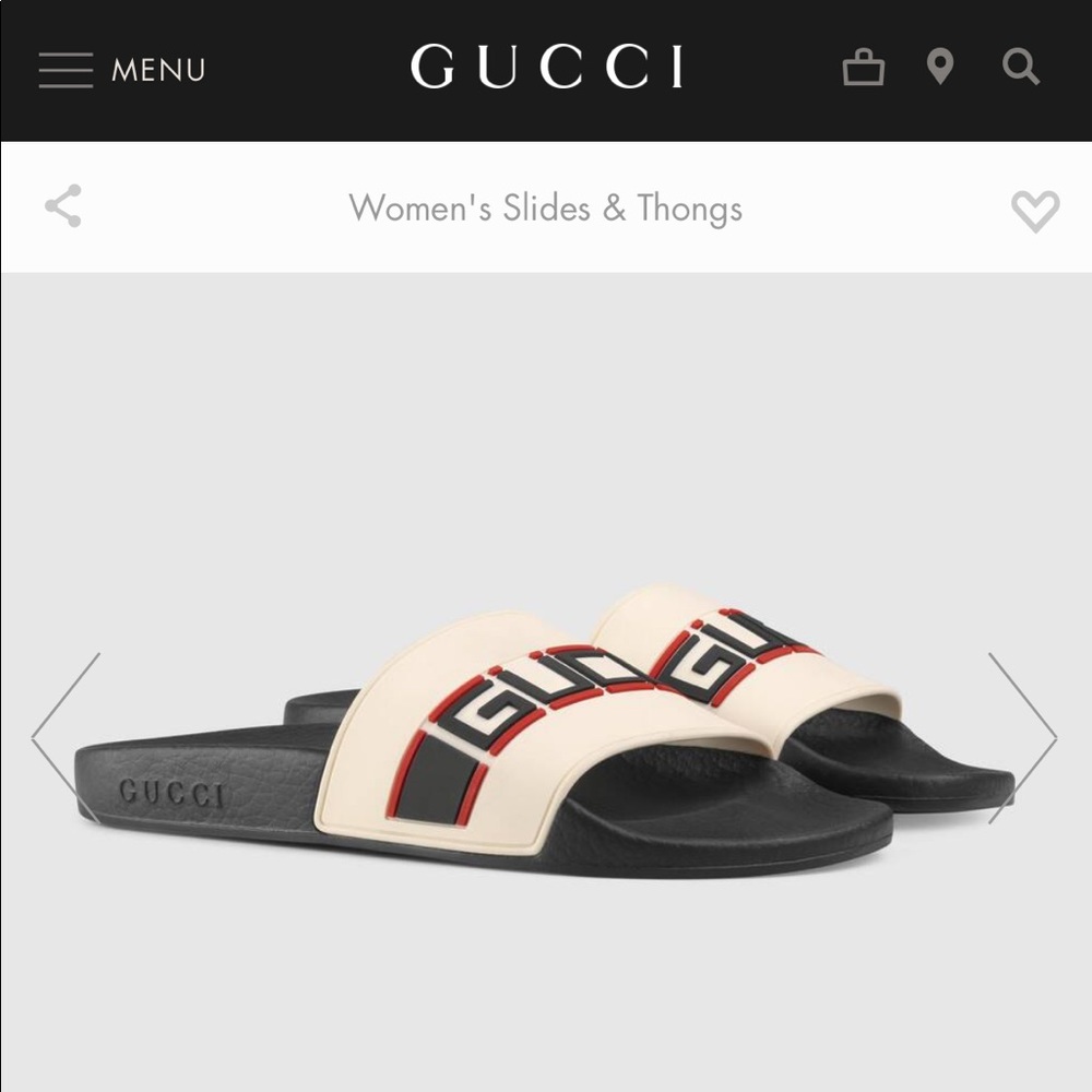 Gucci slides